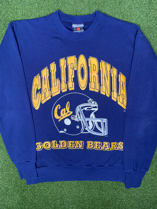 90s California Golden Bears - Vintage College Football Sweatshirt (Medium)