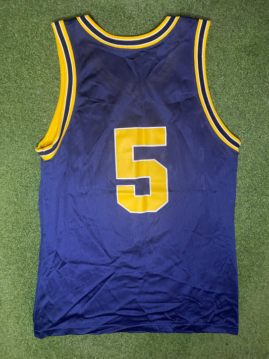 90s California Golden Bears - Vintage College Basketball Jersey (40) - Gametime Vintage