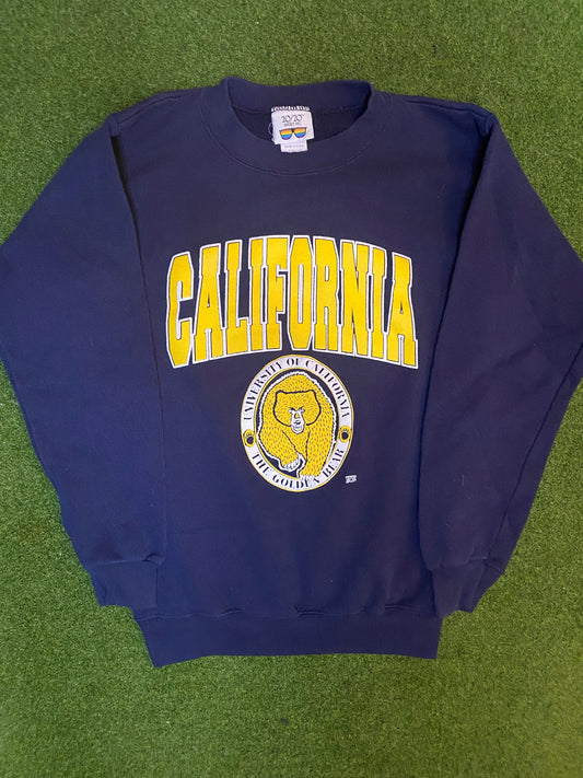 90s California Golden Bears - Vintage University Sweatshirt (Youth Large) Gametime Vintage