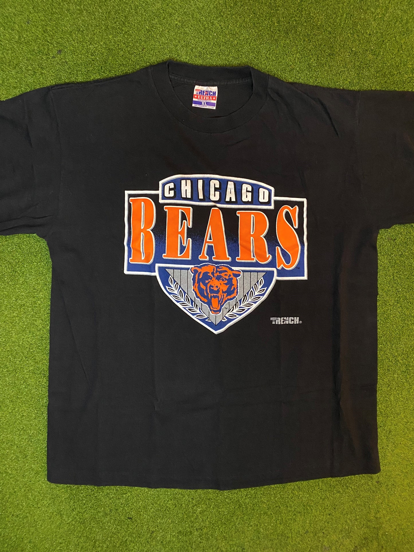 90s Chicago Bears - Vintage NFL T-Shirt (XL) - Gametime Vintage