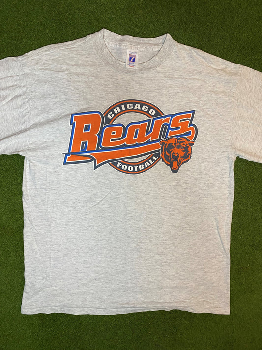 90s Chicago Bears - Vintage NFL T-Shirt (XL) 