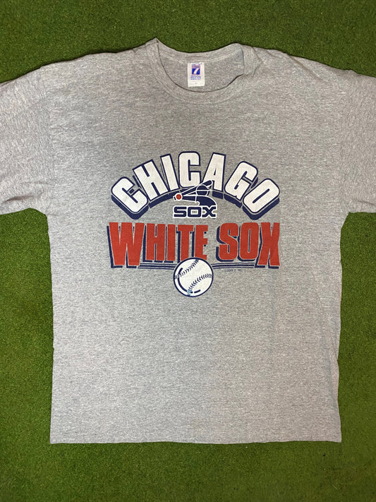 90s Chicago White Sox - Vintage MLB T-Shirt (XL) 