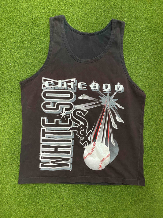 90s Chicago White Sox - Vintage MLB Tank (Medium) Gametime Vintage