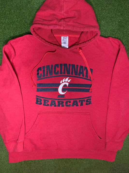 00s Cincinnati Bearcats - Vintage College Hoodie (XL) 