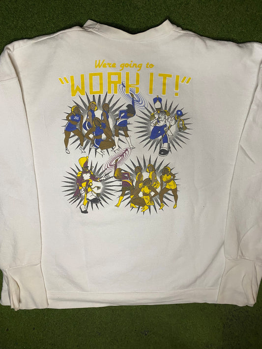 90s Classic Showdown - Jackson St. Vs. Alcorn St. - Vintage HBCU Sweatshirt (4XL) - Gametime Vintage