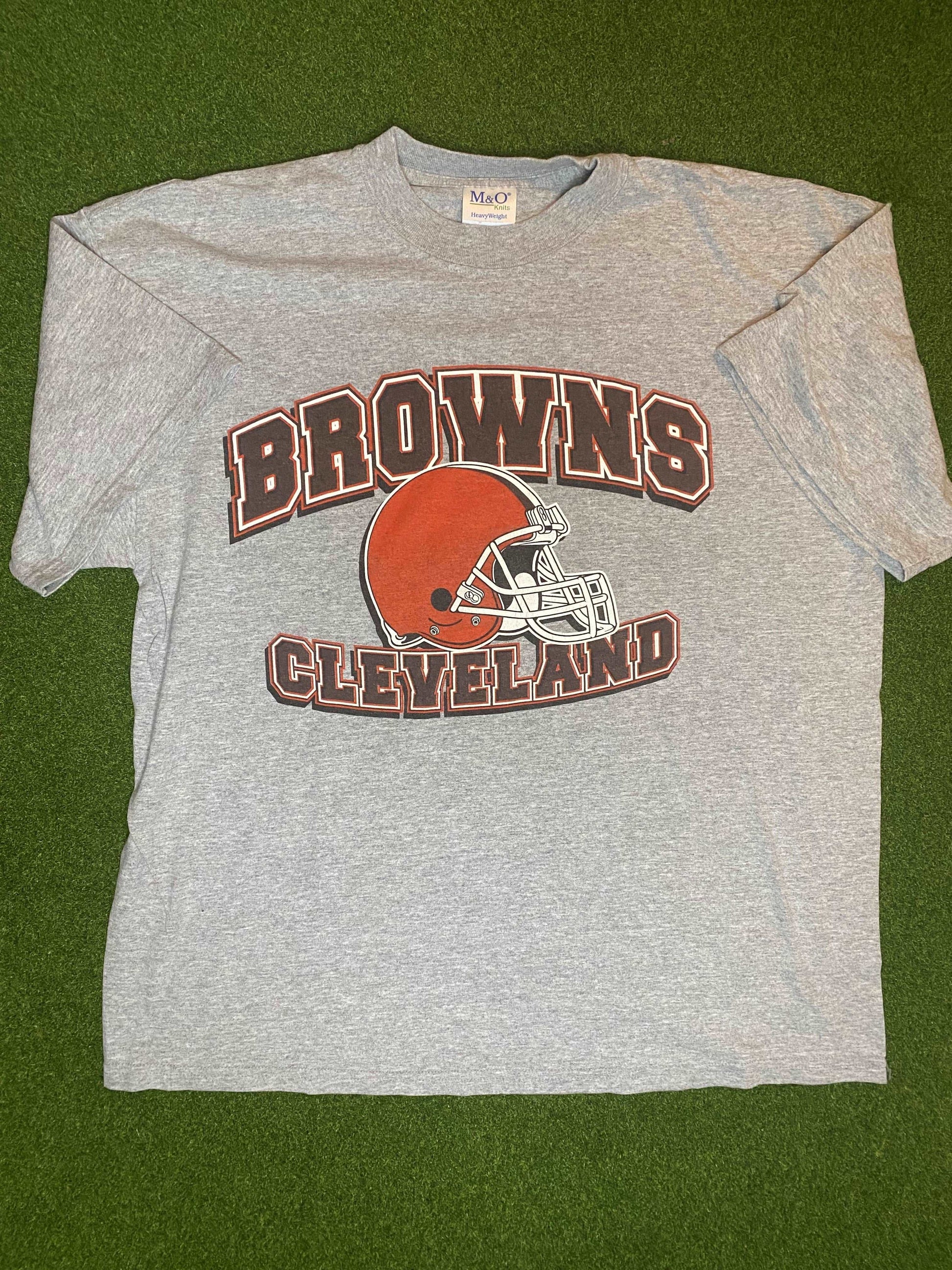 90s Cleveland Browns - Vintage NFL Tee Shirt (XL)