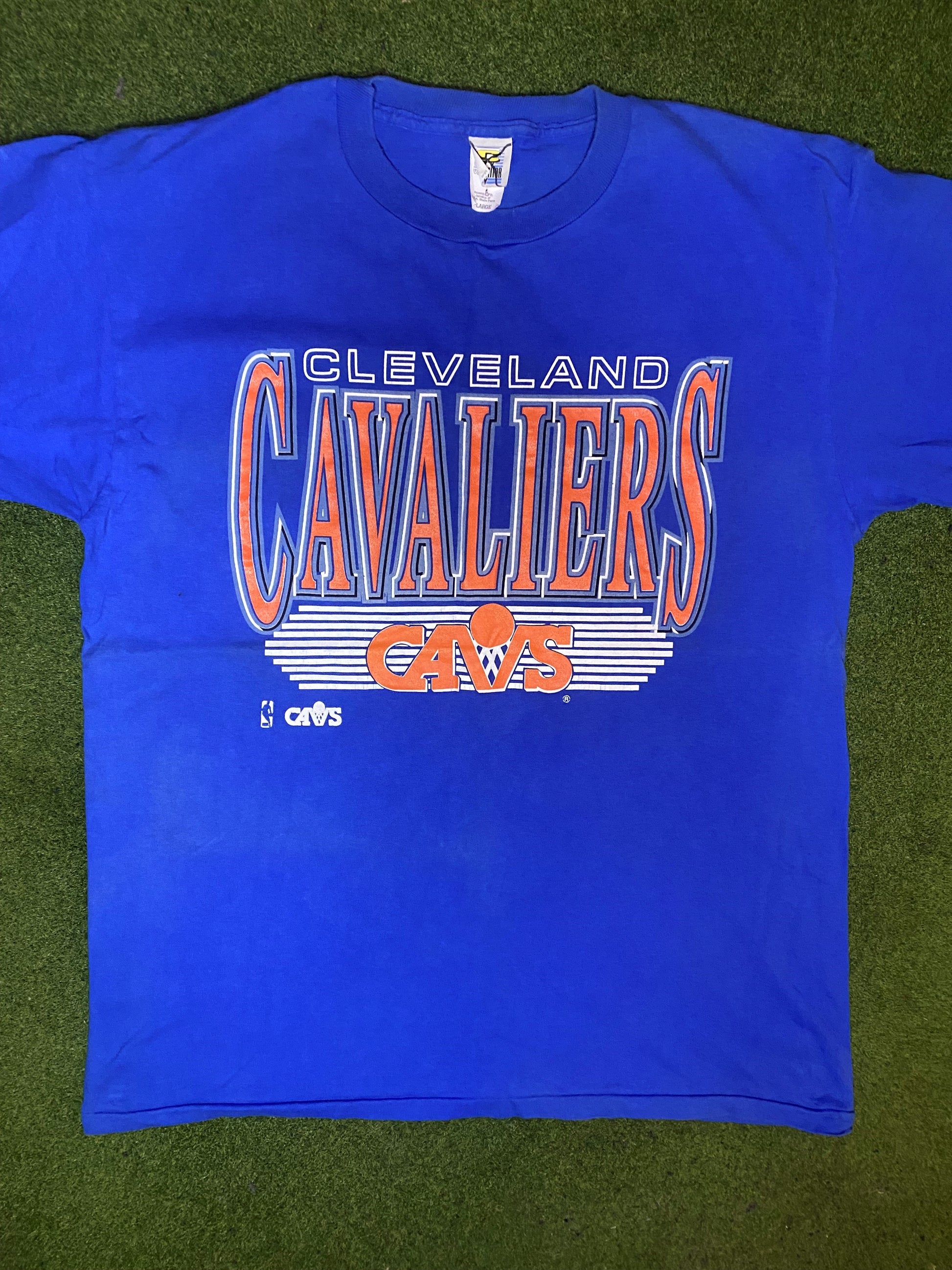 90s Cleveland Cavaliers - Vintage NBA T-Shirt (XL) 