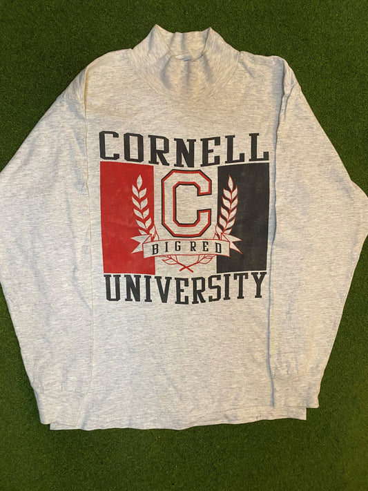 90s Cornell Big Red - Vintage University Long Sleeve (Medium) Gametime Vintage