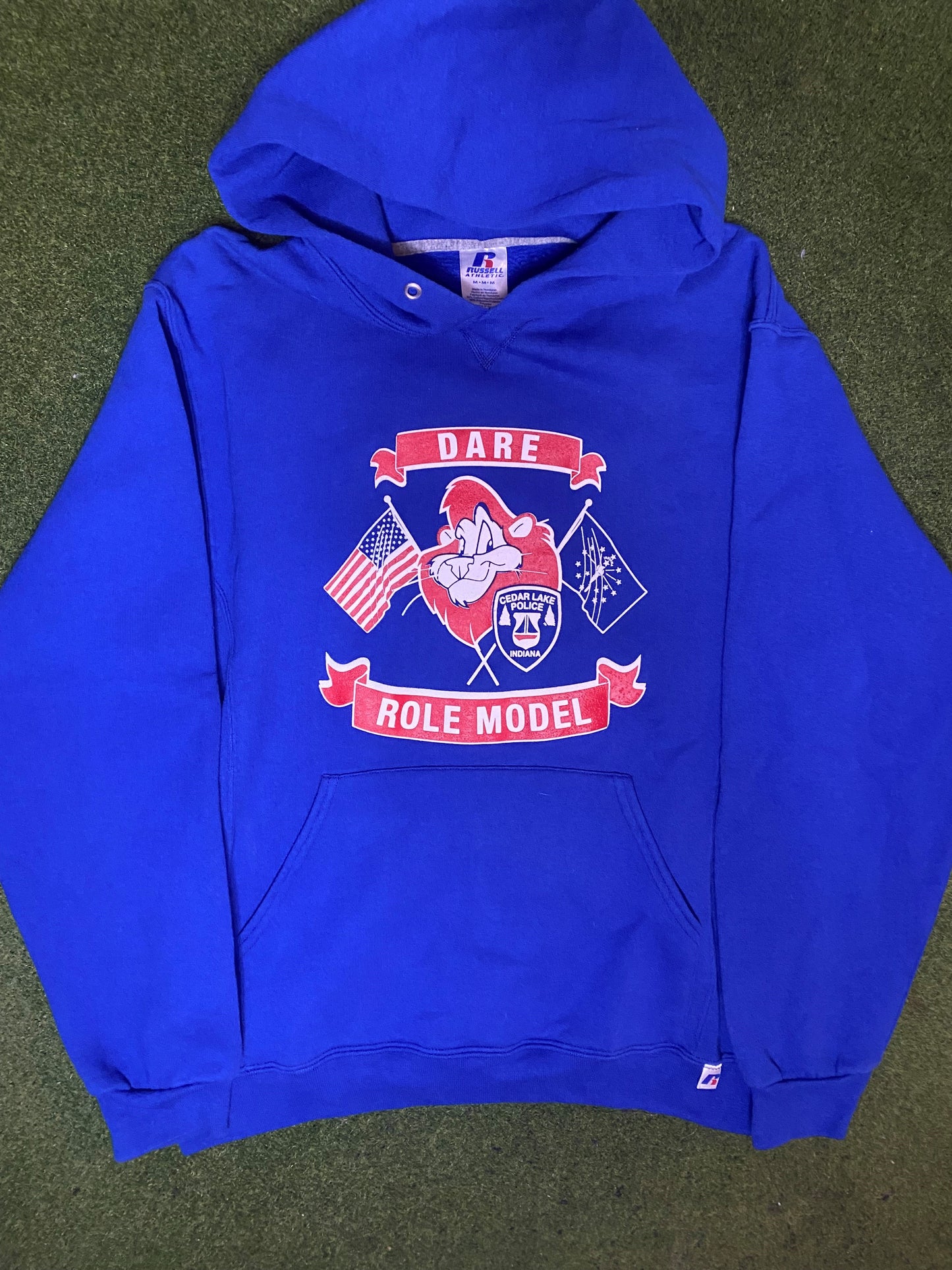 90s DARE - Role Model - Vintage Misc Hoodie (Medium)