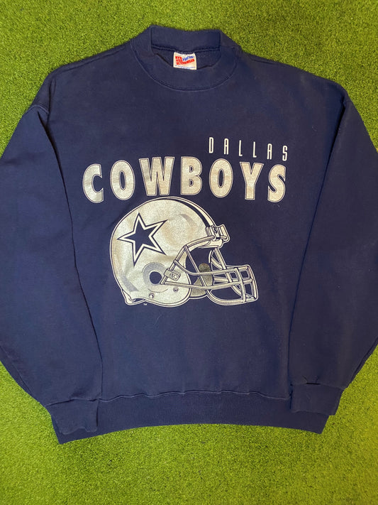 90s Dallas Cowboys - Vintage NFL Sweatshirt (XL)