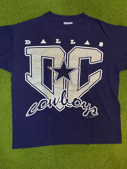 90s Dallas Cowboys - Vintage NFL T-Shirt (XL) Gametime Vintage