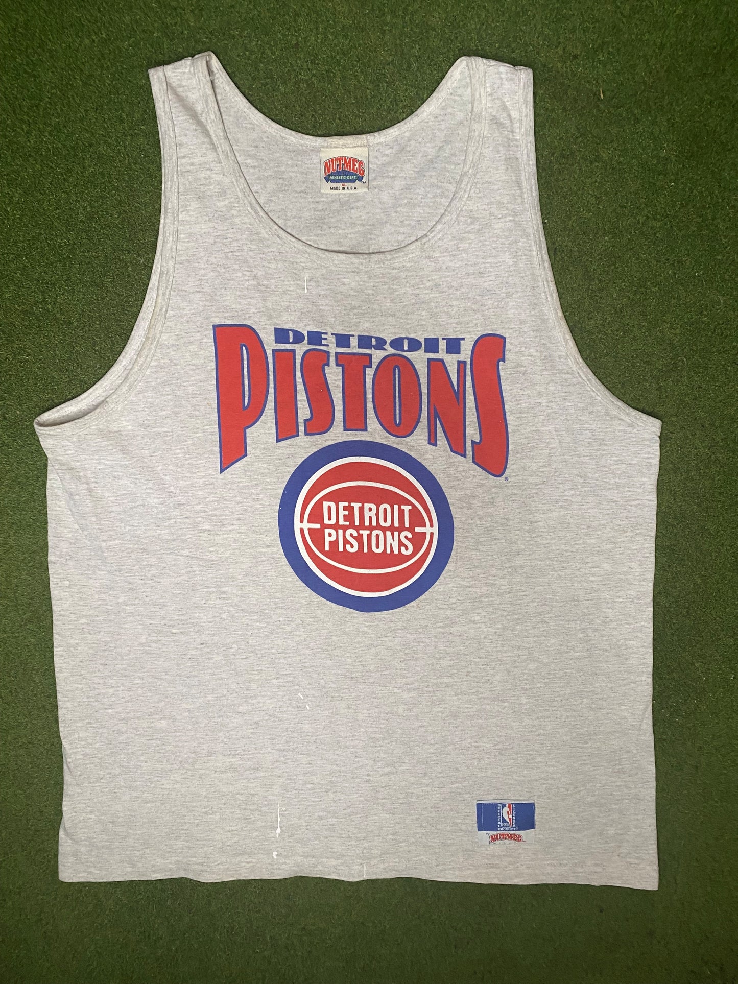 90s Detroit Pistons - Vintage NBA Tank (XL)