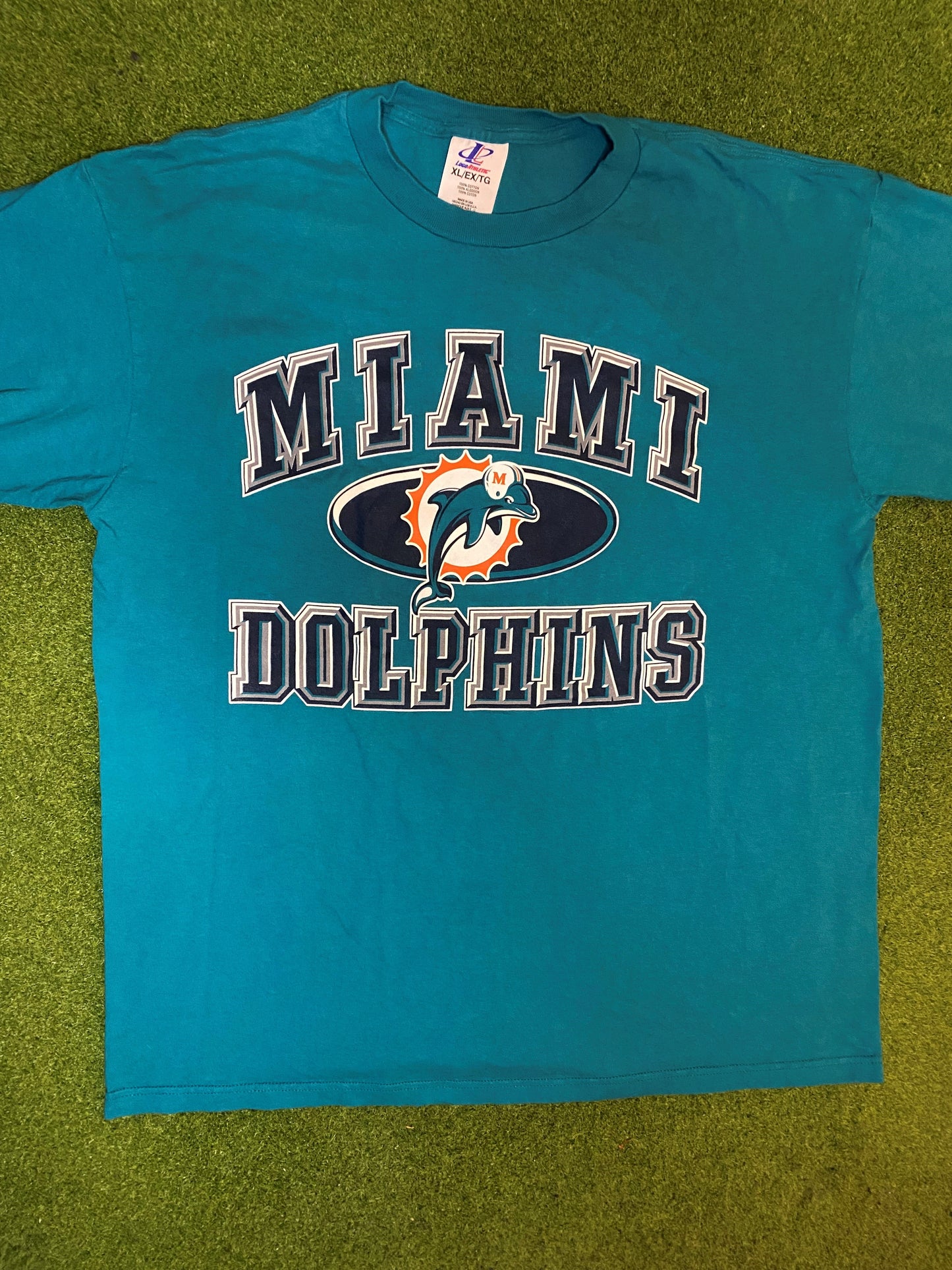 90s Miami Dolphins - Vintage NFL T-Shirt (XL)