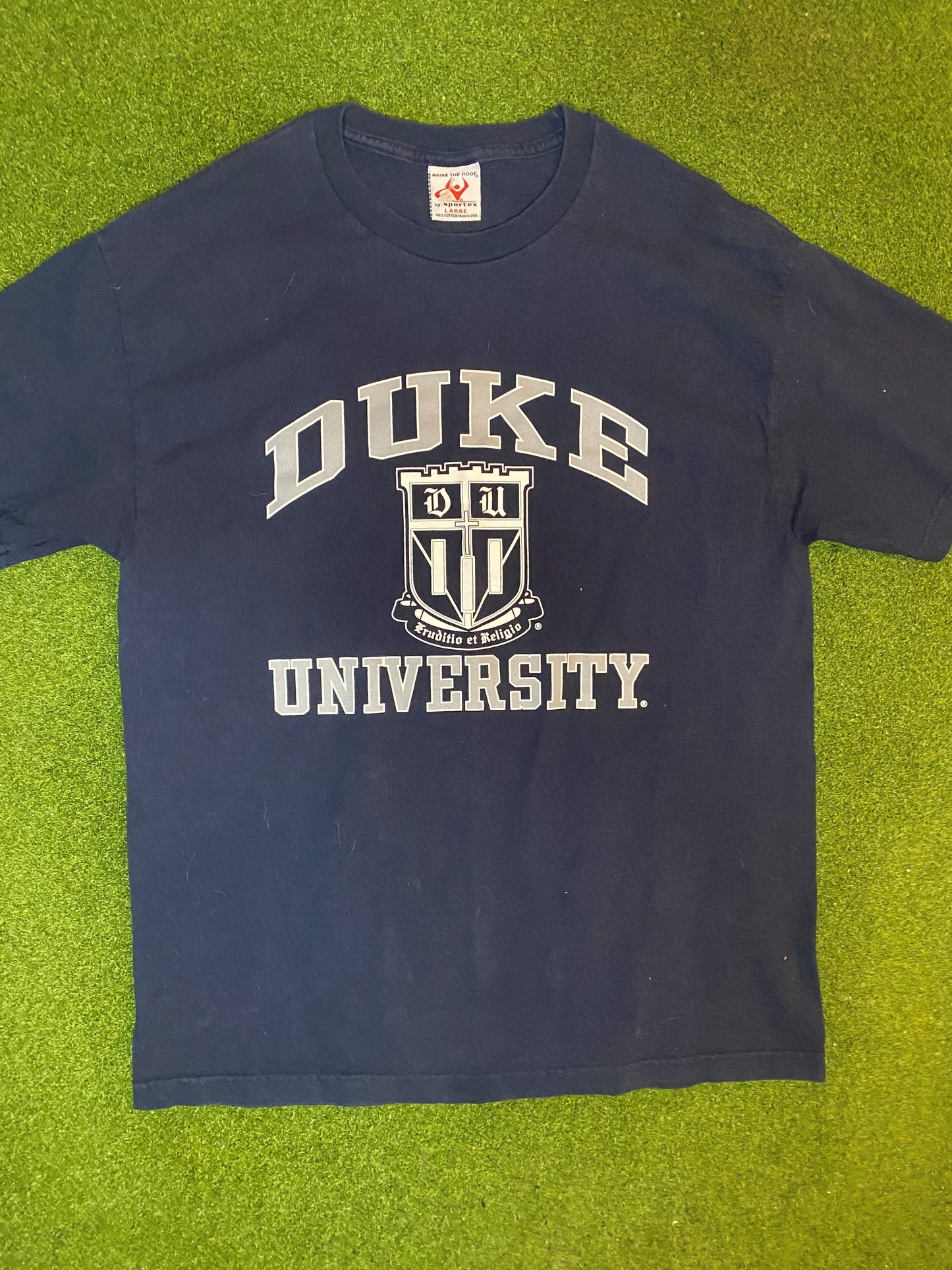 90s Duke Blue Devils - Vintage University T-Shirt (Large)