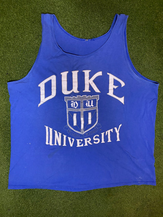 90s Duke Blue Devils - Vintage College Tank (Large)