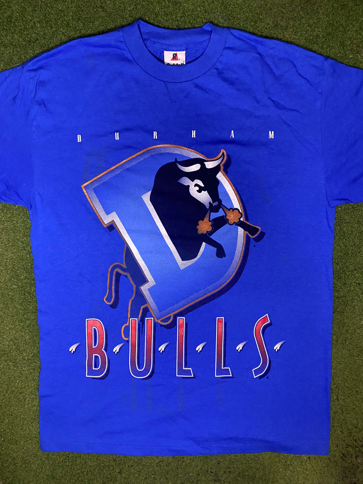 90s Durham Bulls - Vintage Minor League Baseball T Shirt (Large) - Gametime Vintage