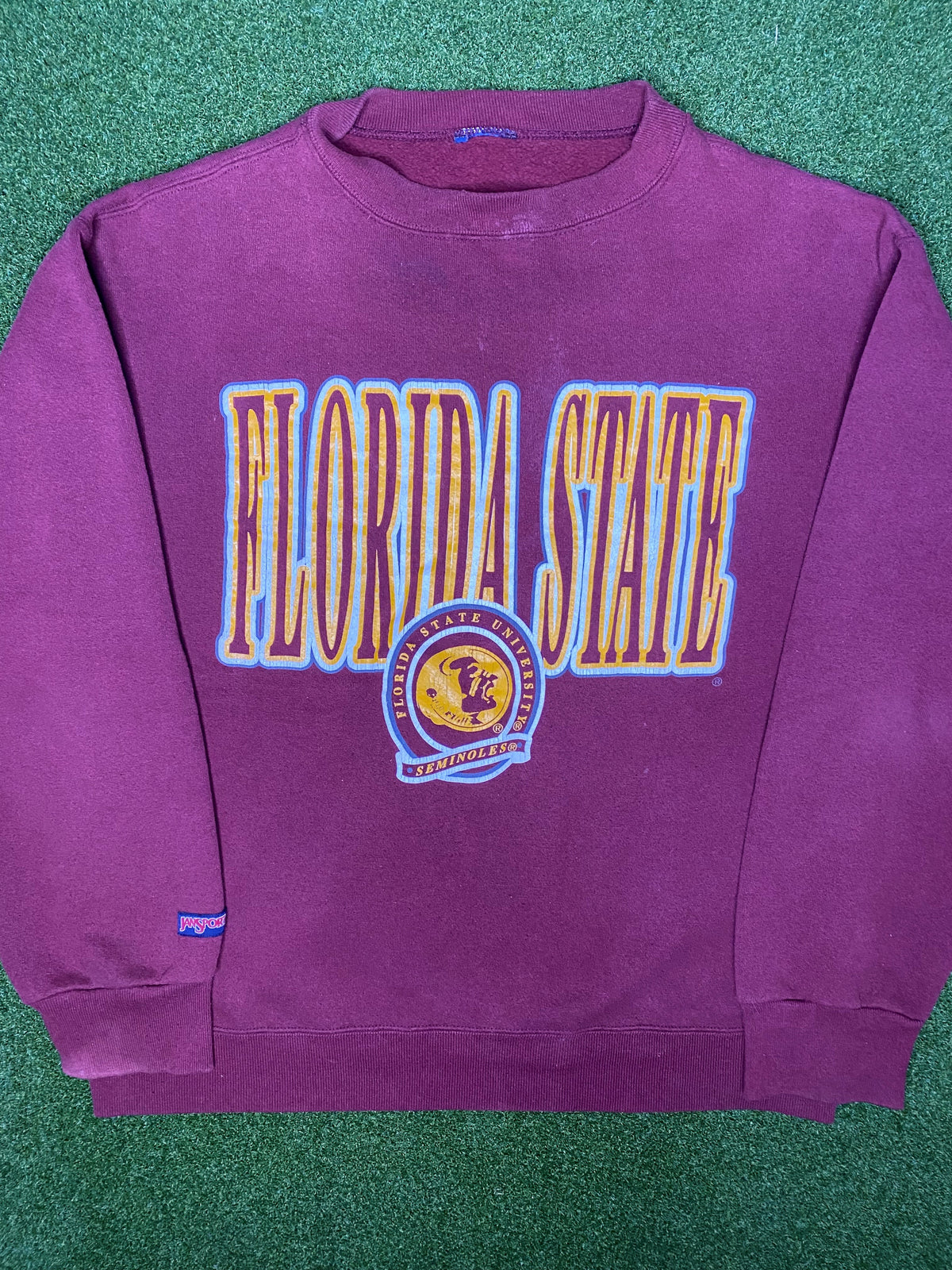90s Florida State Seminoles - Vintage College Sweatshirt (Large)