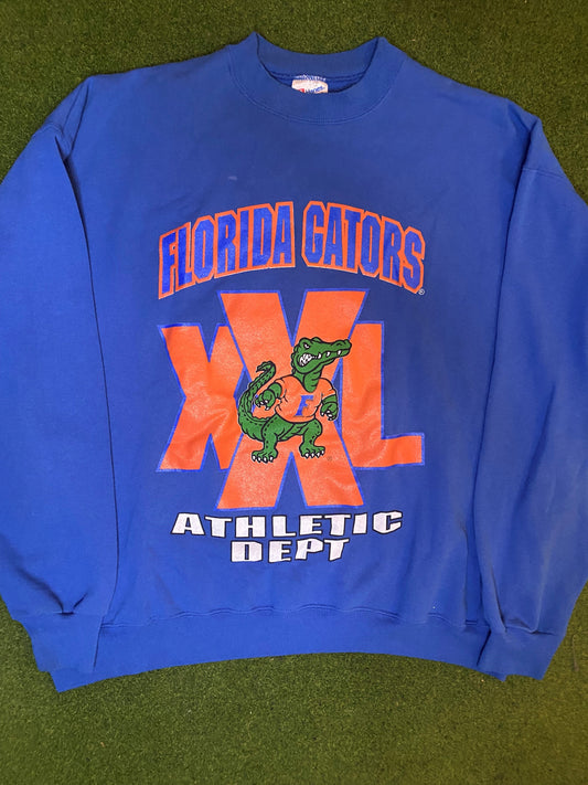 90s Florida Gators - Vintage College Sweatshirt (2XL) 