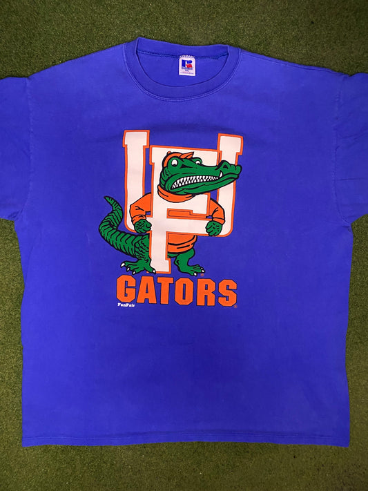 90s Florida Gators - Vintage College T Shirt (2XL) - Gametime Vintage