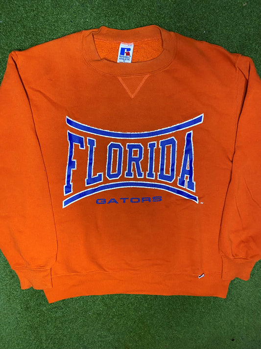 90s Florida Gators - Vintage College Sweatshirt (Medium) 