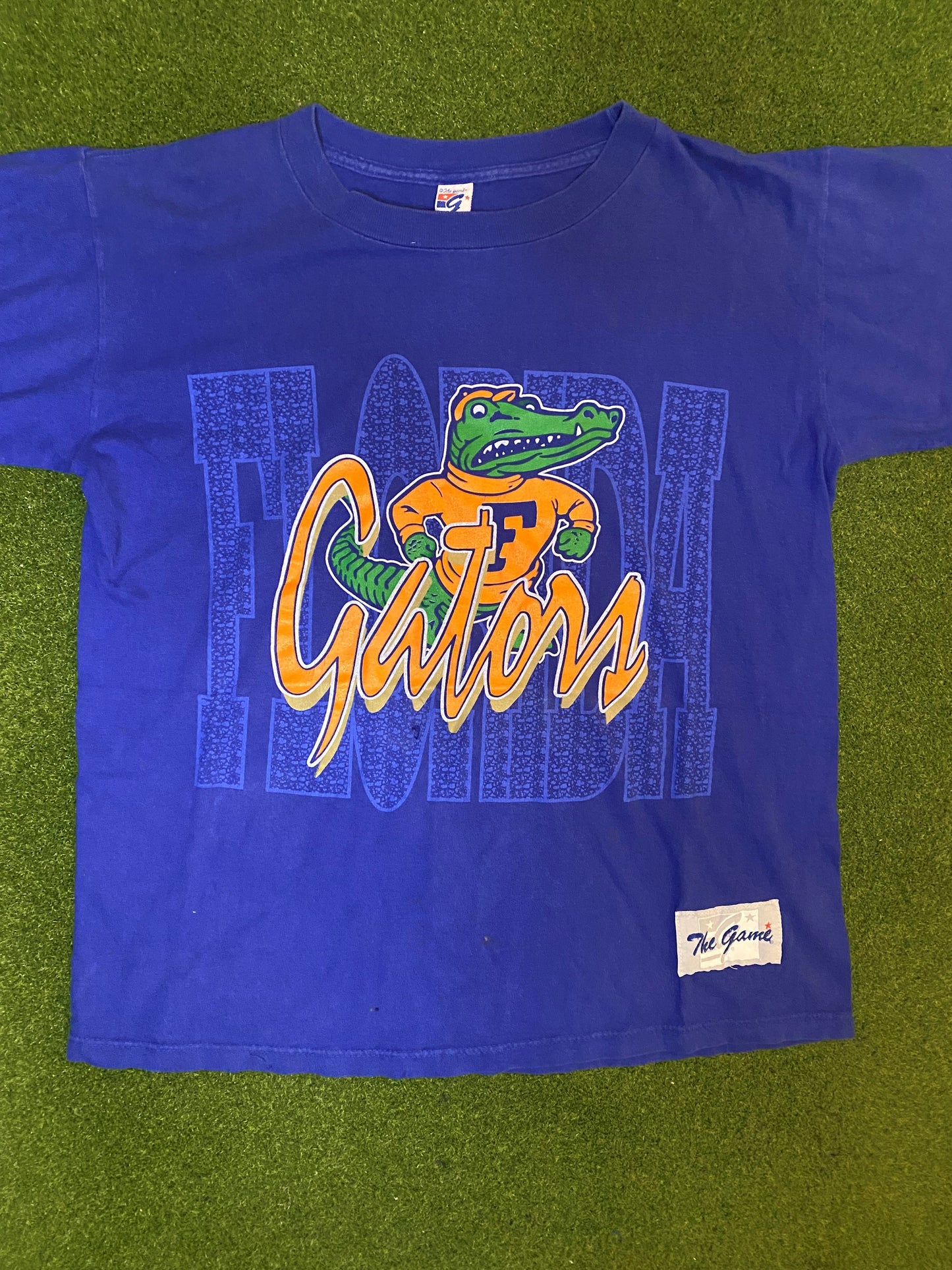 90s Florida Gators - Vintage College T-Shirt (Medium) Gametime Vintage