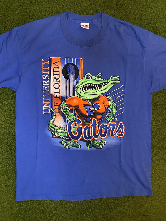 90s Florida Gators - Vintage College T-Shirt (XL) 