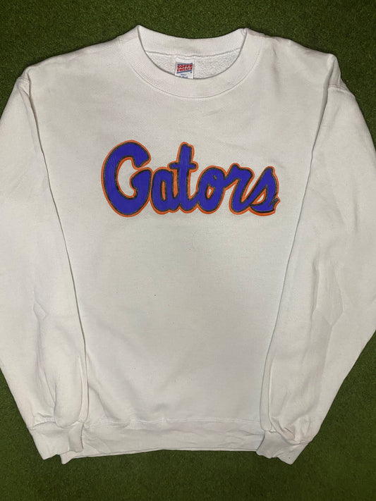 80s Florida Gators - Vintage College Sweatshirt (Medium) - Gametime Vintage
