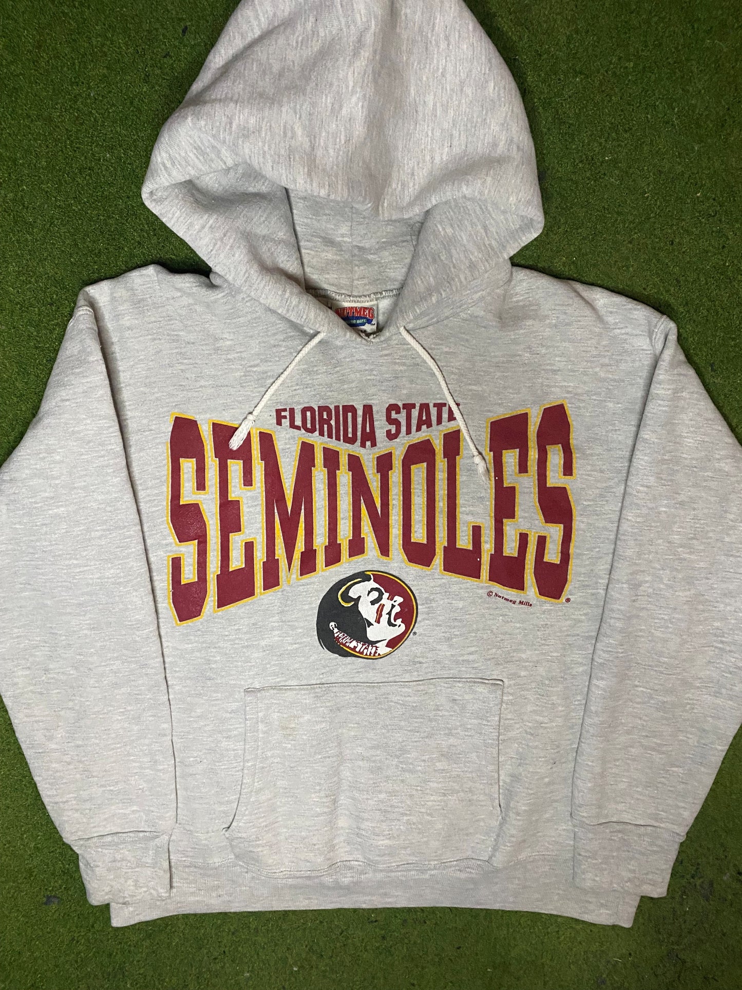 90s Florida State Seminoles - Vintage College Hoodie (Large) - Gametime Vintage