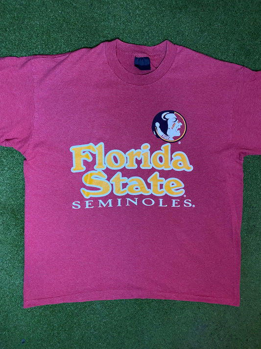 90s Florida State Seminoles - Vintage College T-Shirt (XL) Gametime Vintage