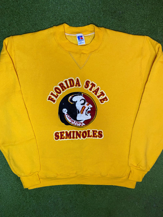 90s Florida State Seminoles - Vintage College Sweatshirt (Medium) 