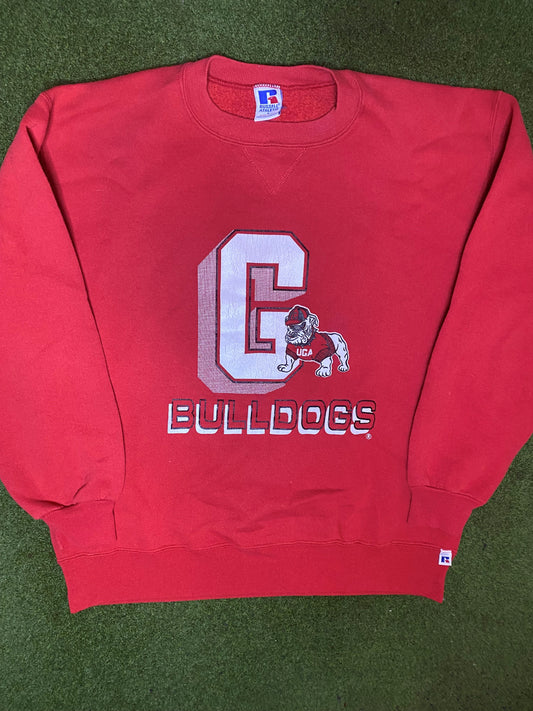 90s Georgia Bulldogs - Vintage College Football Sweatshirt (Large) Gametime Vintage