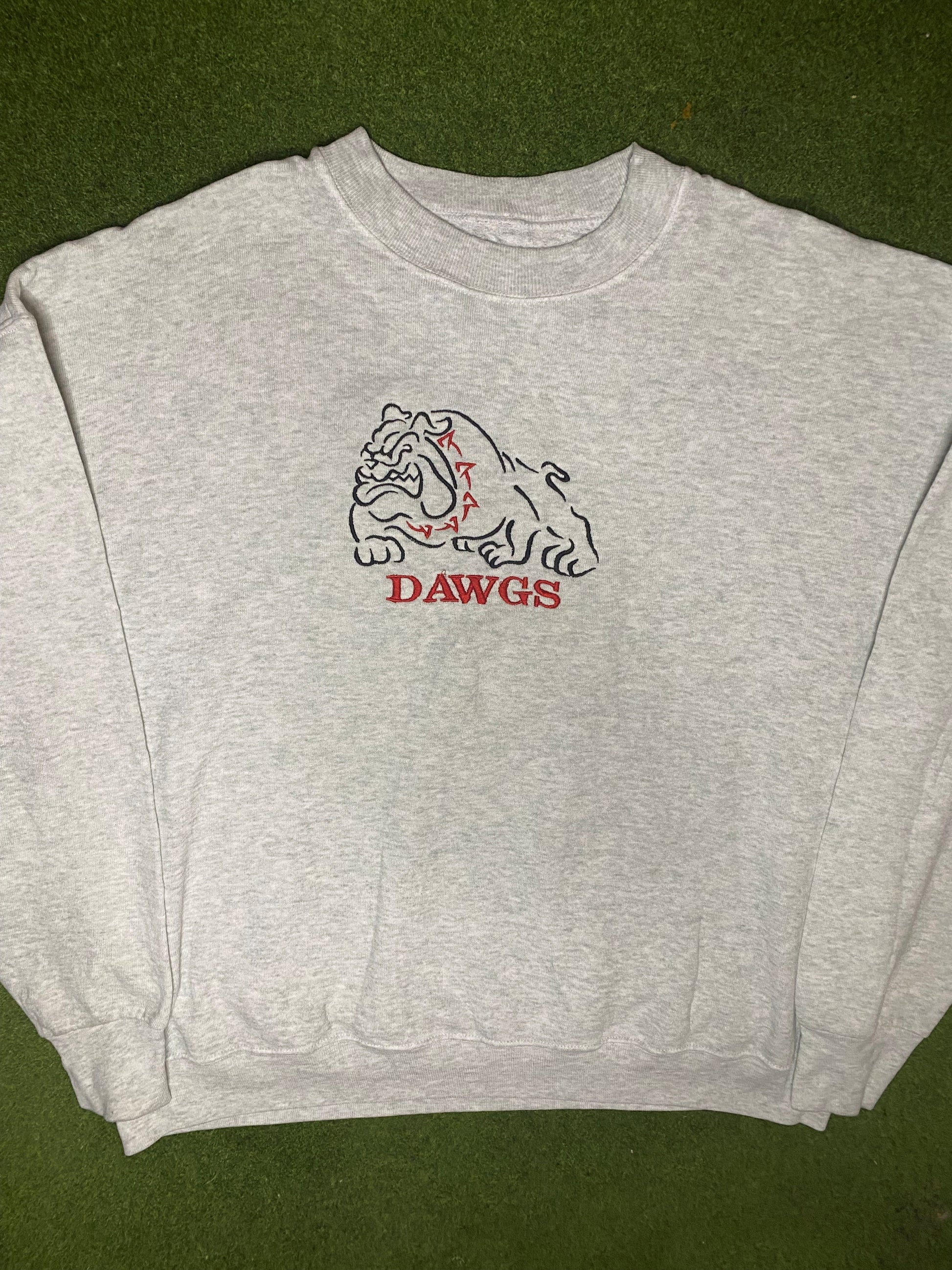 90s Georgia Bulldogs - Vintage College Sweatshirt (XL)