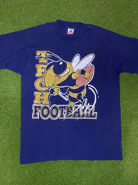 【正規品】DISCOVERED Collage Band Tee Jacket 90sGeorgiaTechBigLogo-