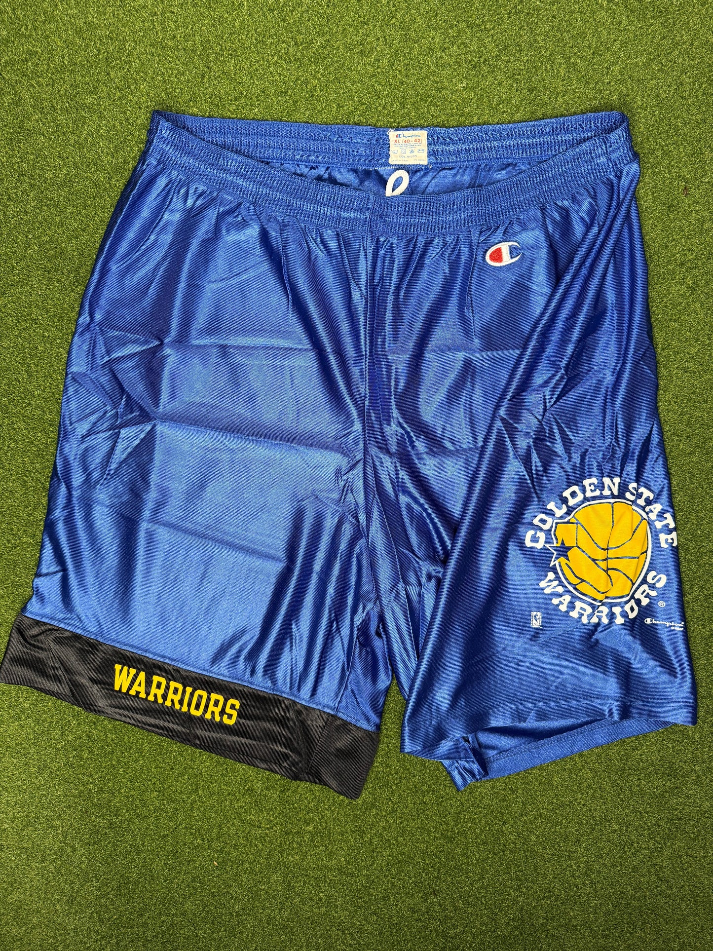 90s Golden State Warriors - Vintage NBA Shorts (XL)