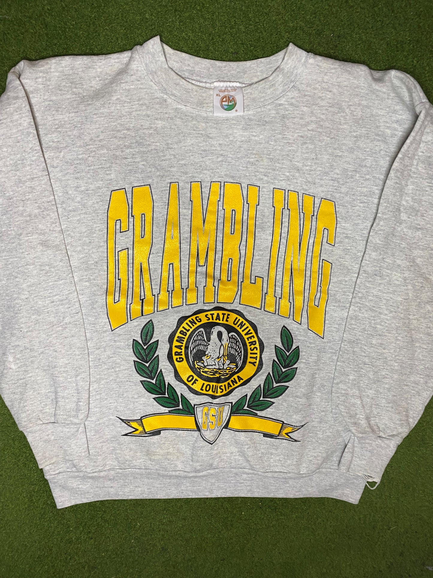 90s Grambling State Tigers - Vintage HBCU Sweatshirt (XL) 