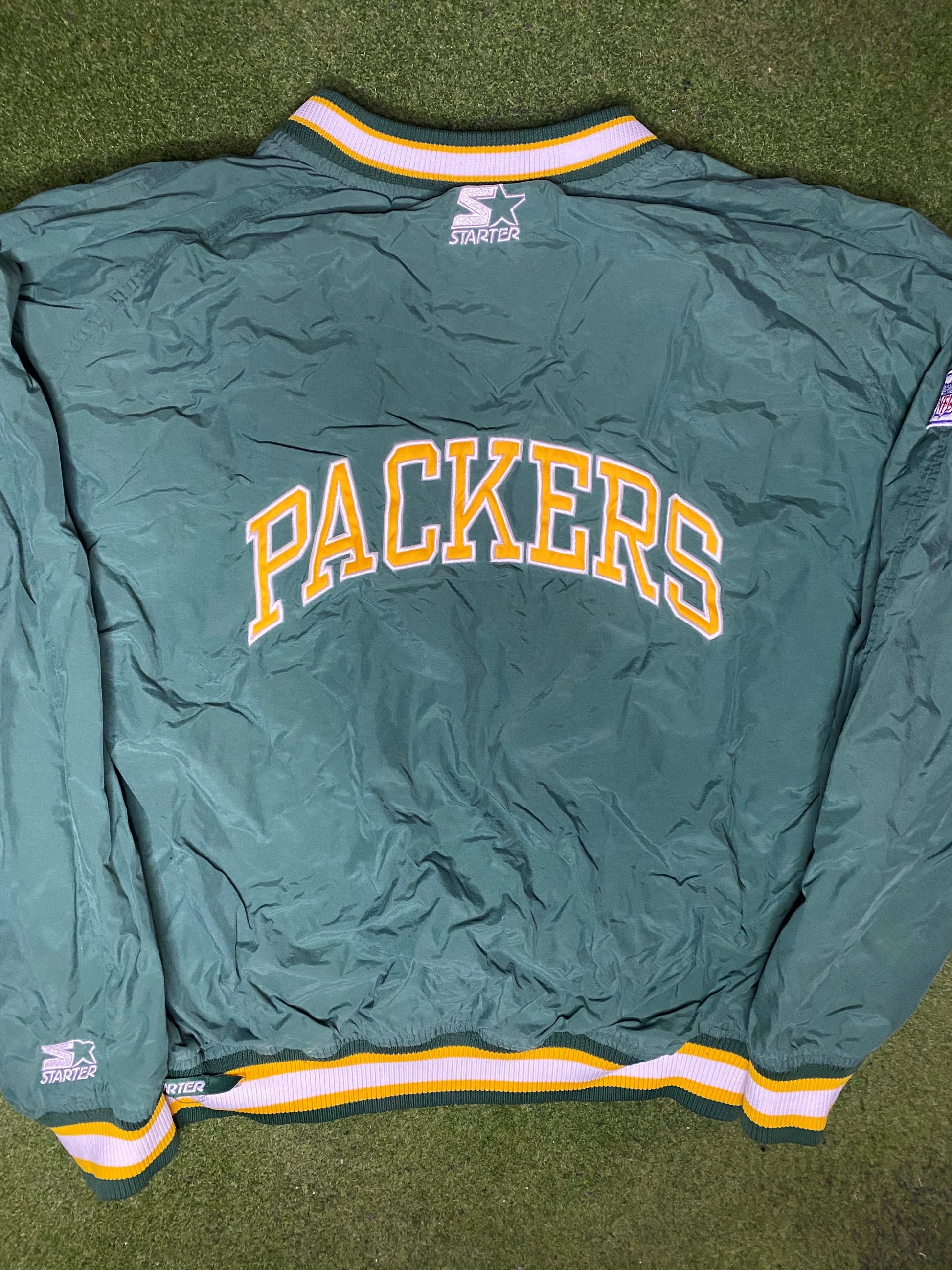 90s Green Bay Packers - Vintage NFL Pullover (XL) - Gametime Vintage