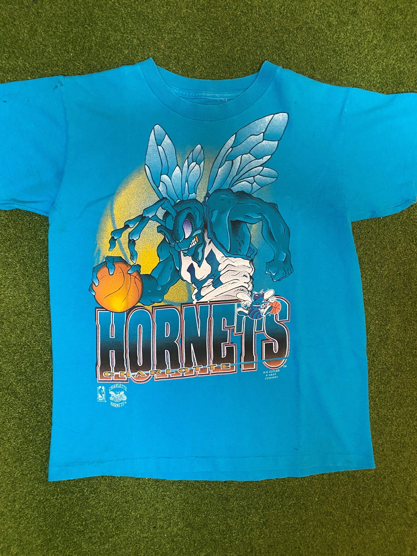 90s Charlotte Hornets - Vintage NBA T-Shirt (Small)