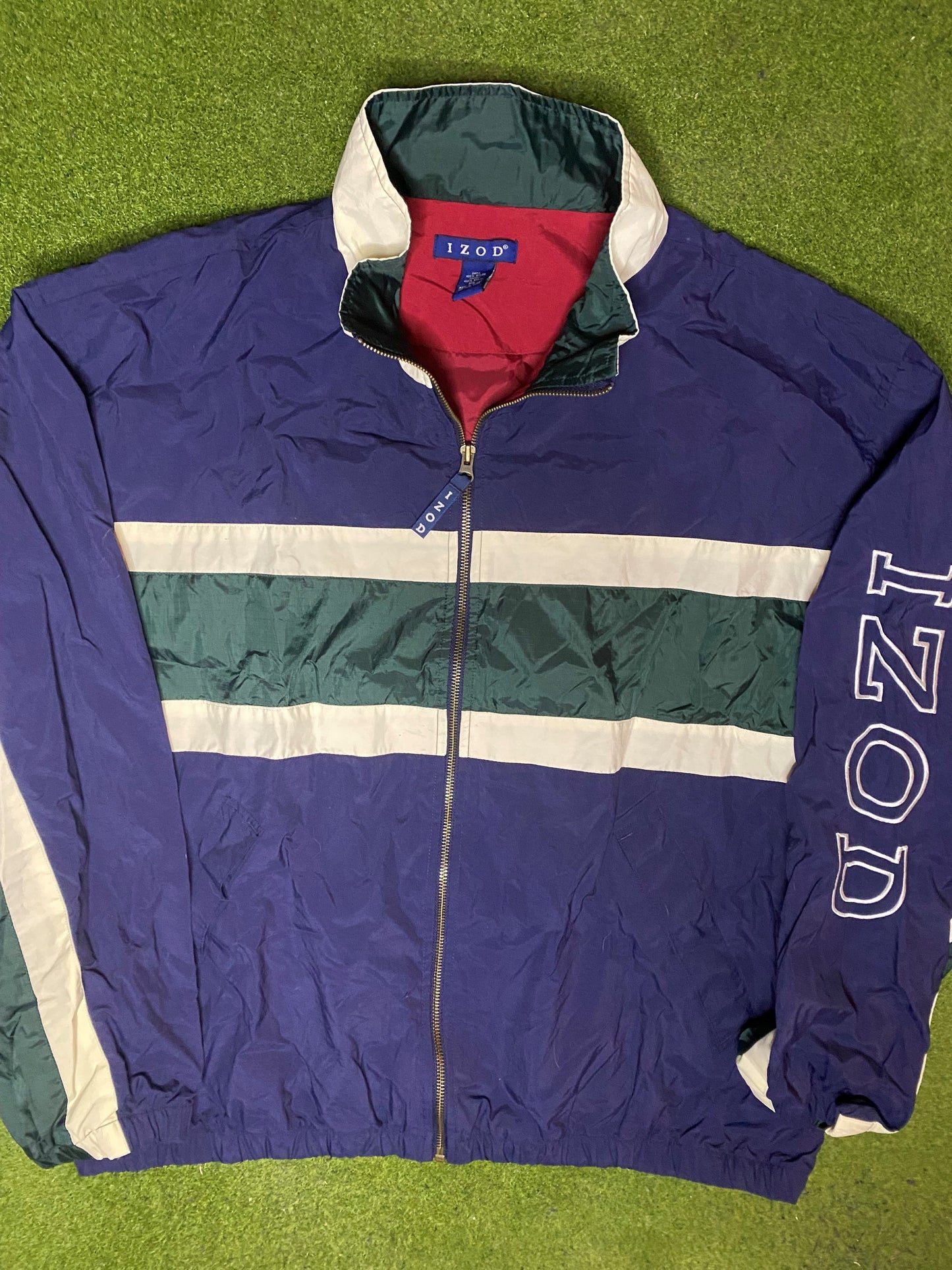 90s IZOD - Vintage Pullover (XL) Gametime Vintage