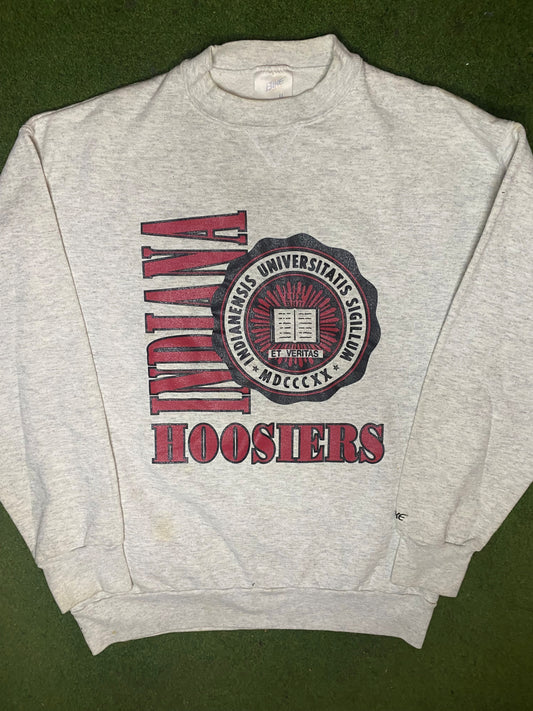 90s Indiana Hoosiers - Vintage University Sweatshirt (XL)