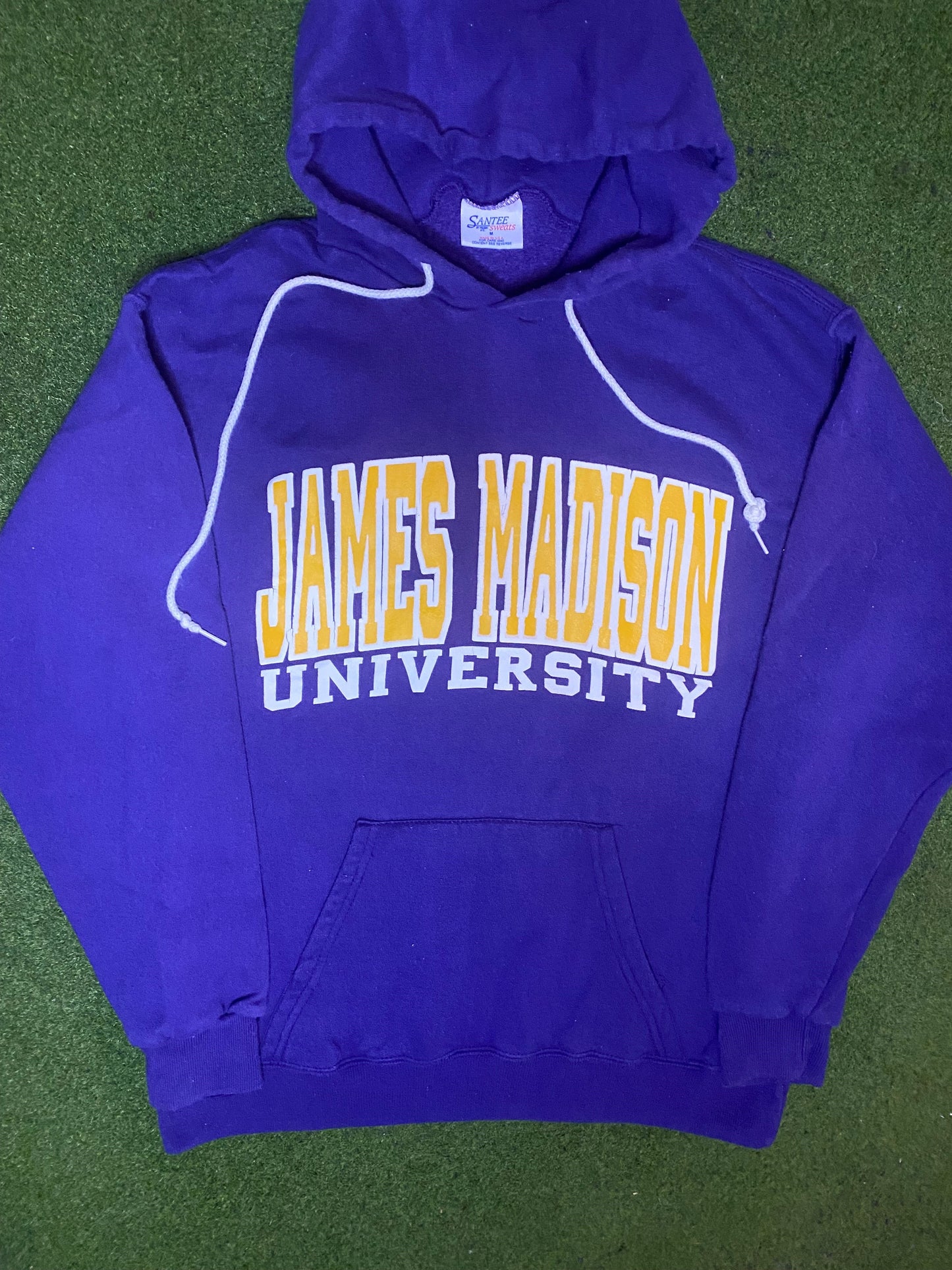 90s James Madison Dukes - Vintage College Hoodie (Medium)