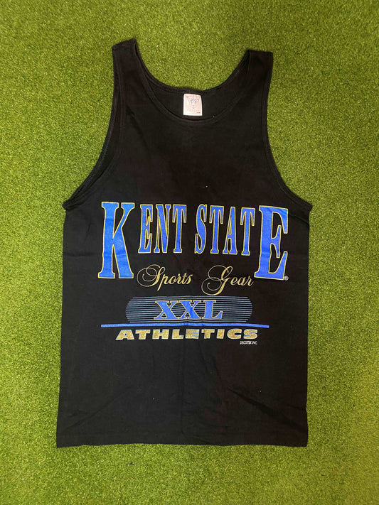 90s Kent State Golden Flashes - Vintage College Tank (Medium)