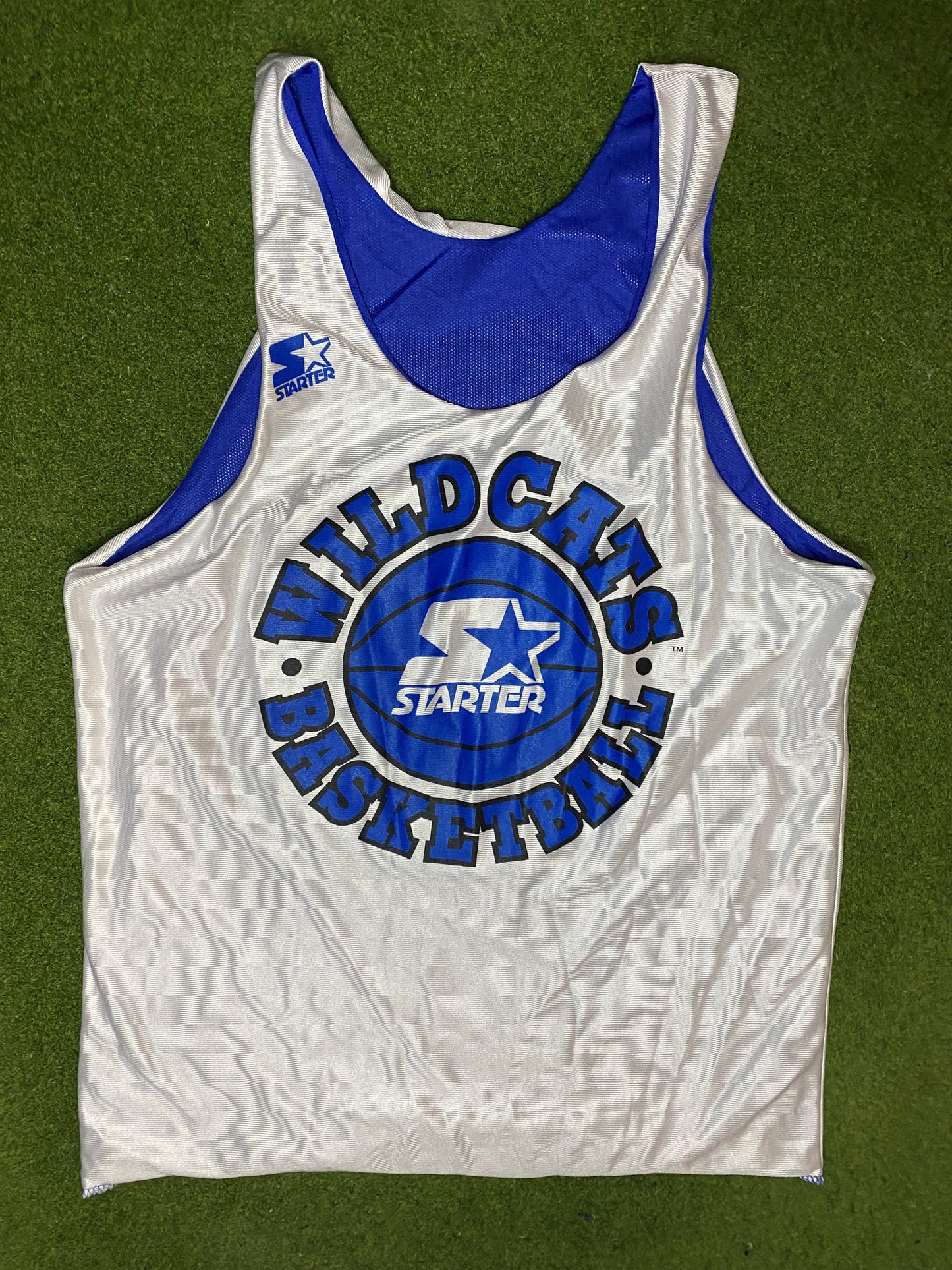 90s Kentucky Wildcats - Reversible - Vintage College Basketball Jersey (46) Gametime Vintage