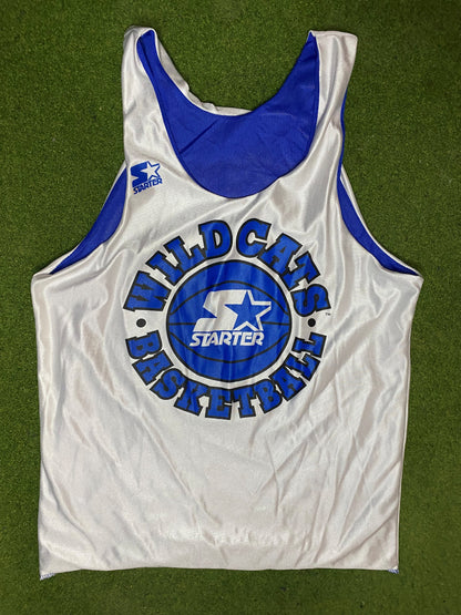 90s Kentucky Wildcats - Reversible - Vintage College Basketball Jersey (46)