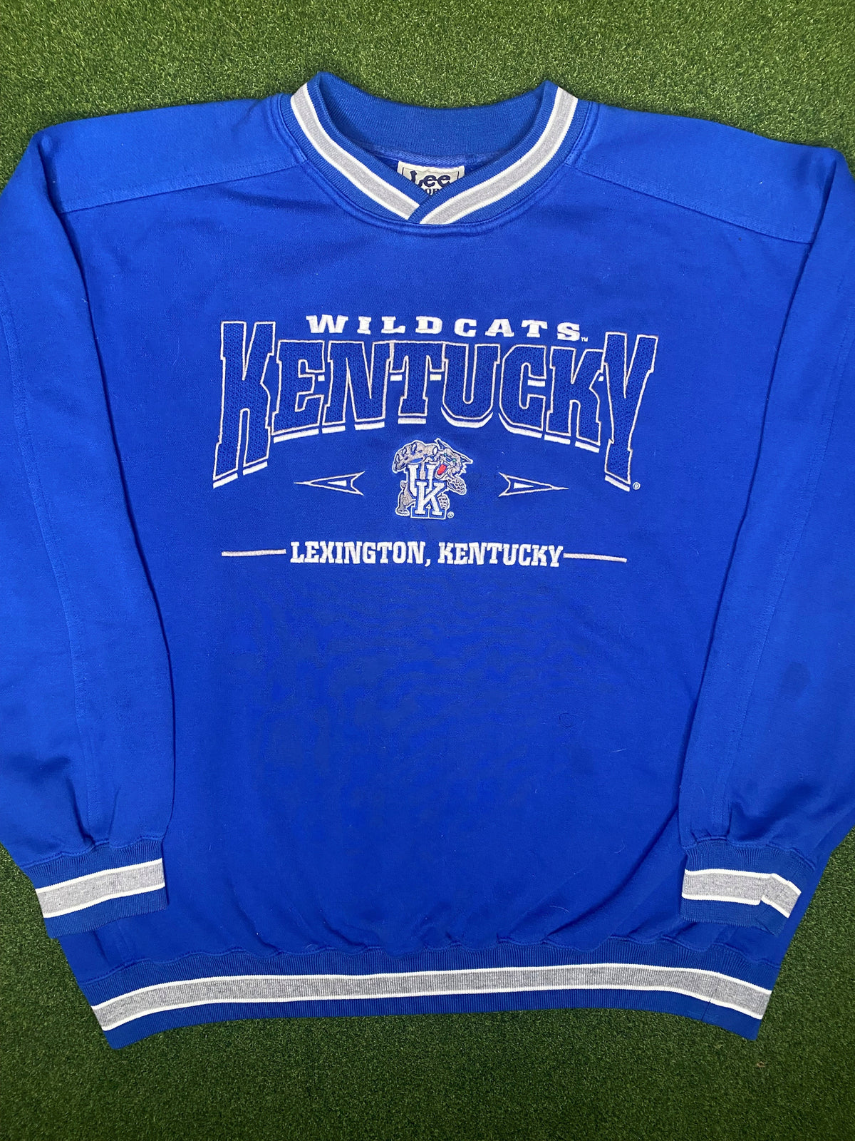 90s Kentucky Wildcats - Vintage College Crewneck Sweatshirt (XL)