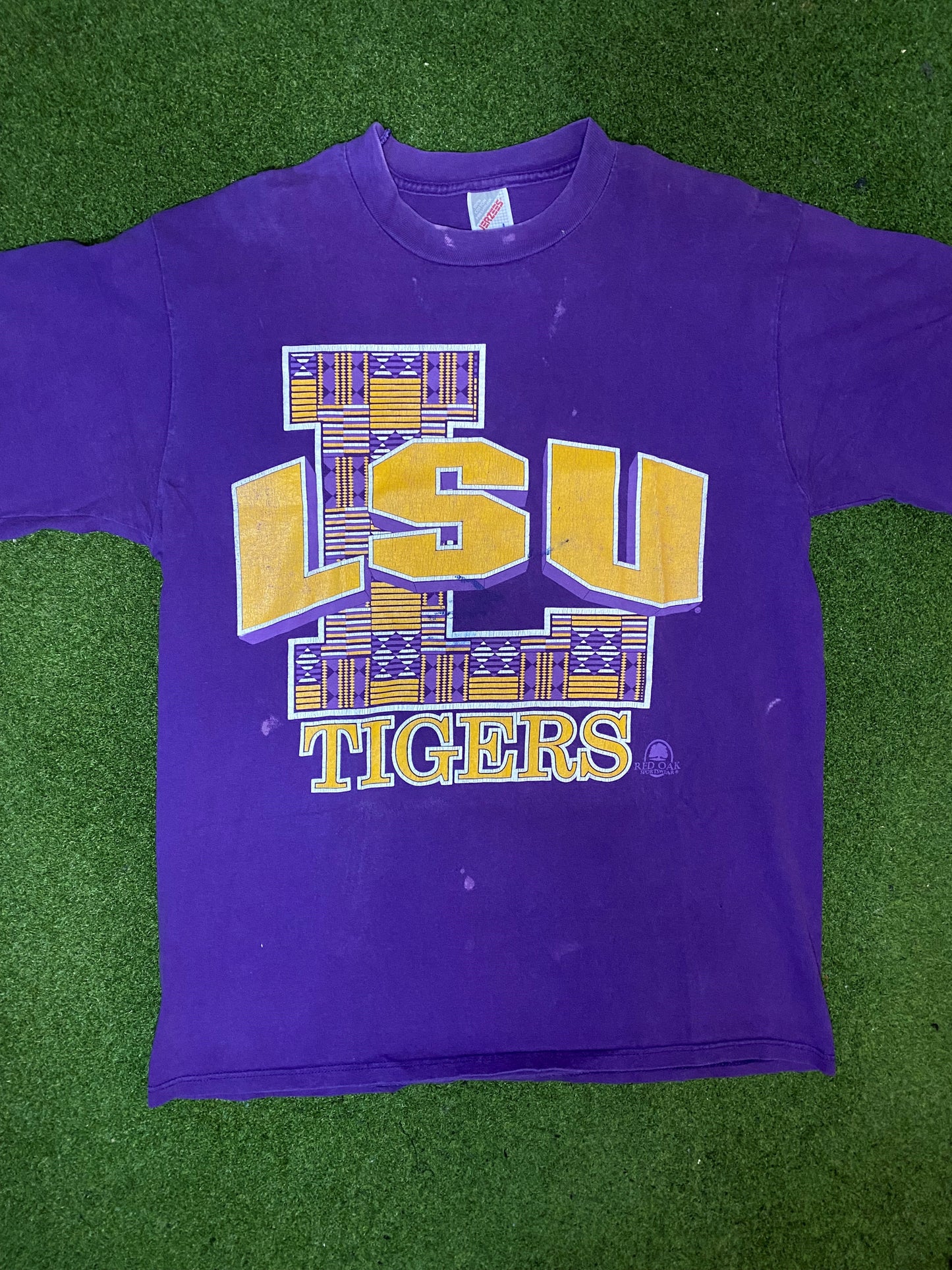 90s LSU Tigers - Vintage College T-Shirt (Large)