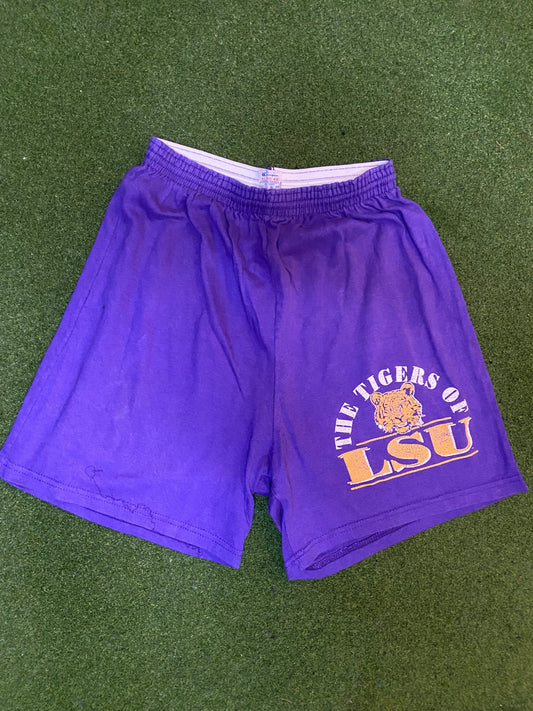 90s LSU Tigers - Vintage College Shorts (XL)