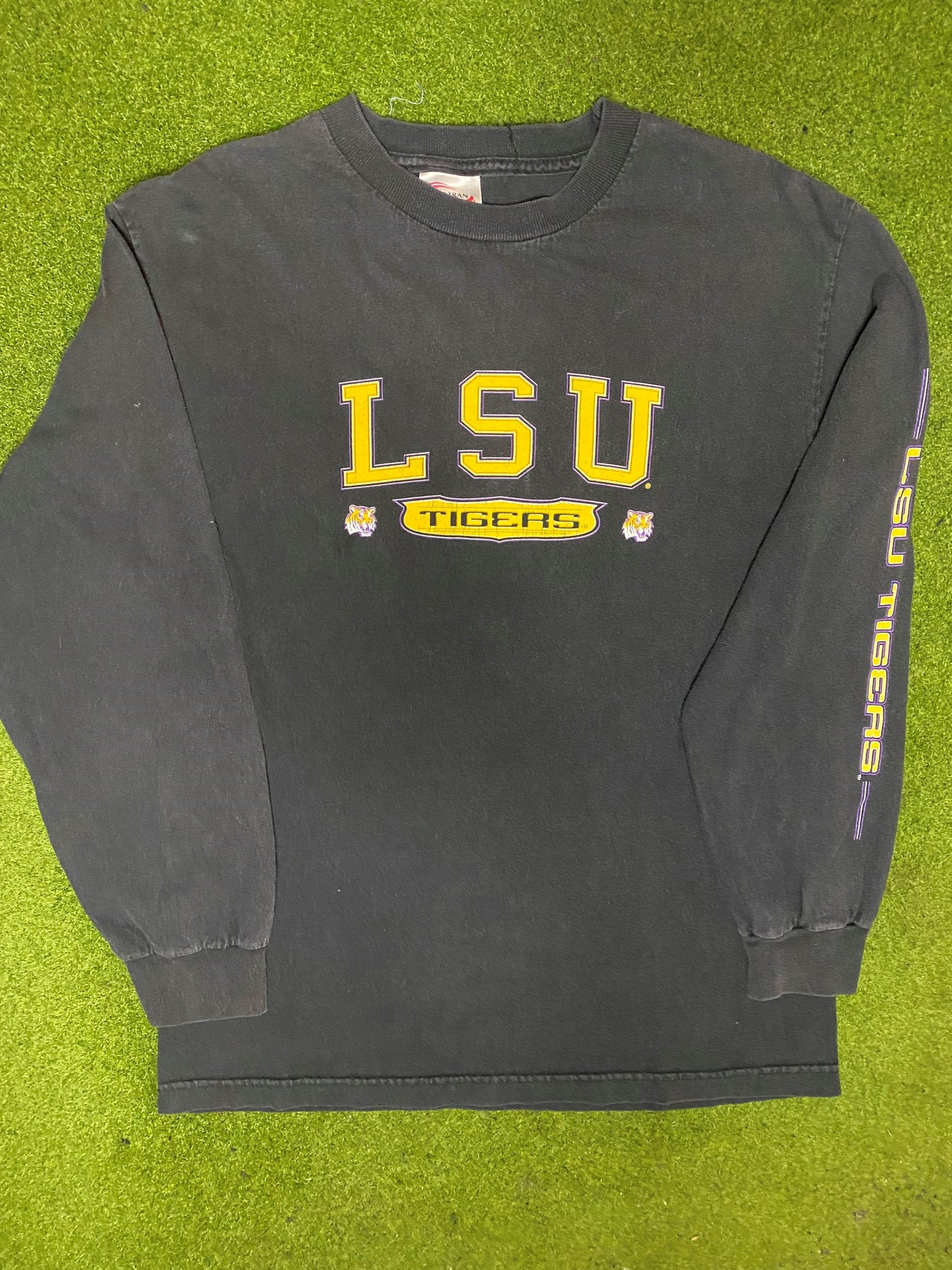 90s LSU Tigers - Vintage College Long Sleeve (Medium)