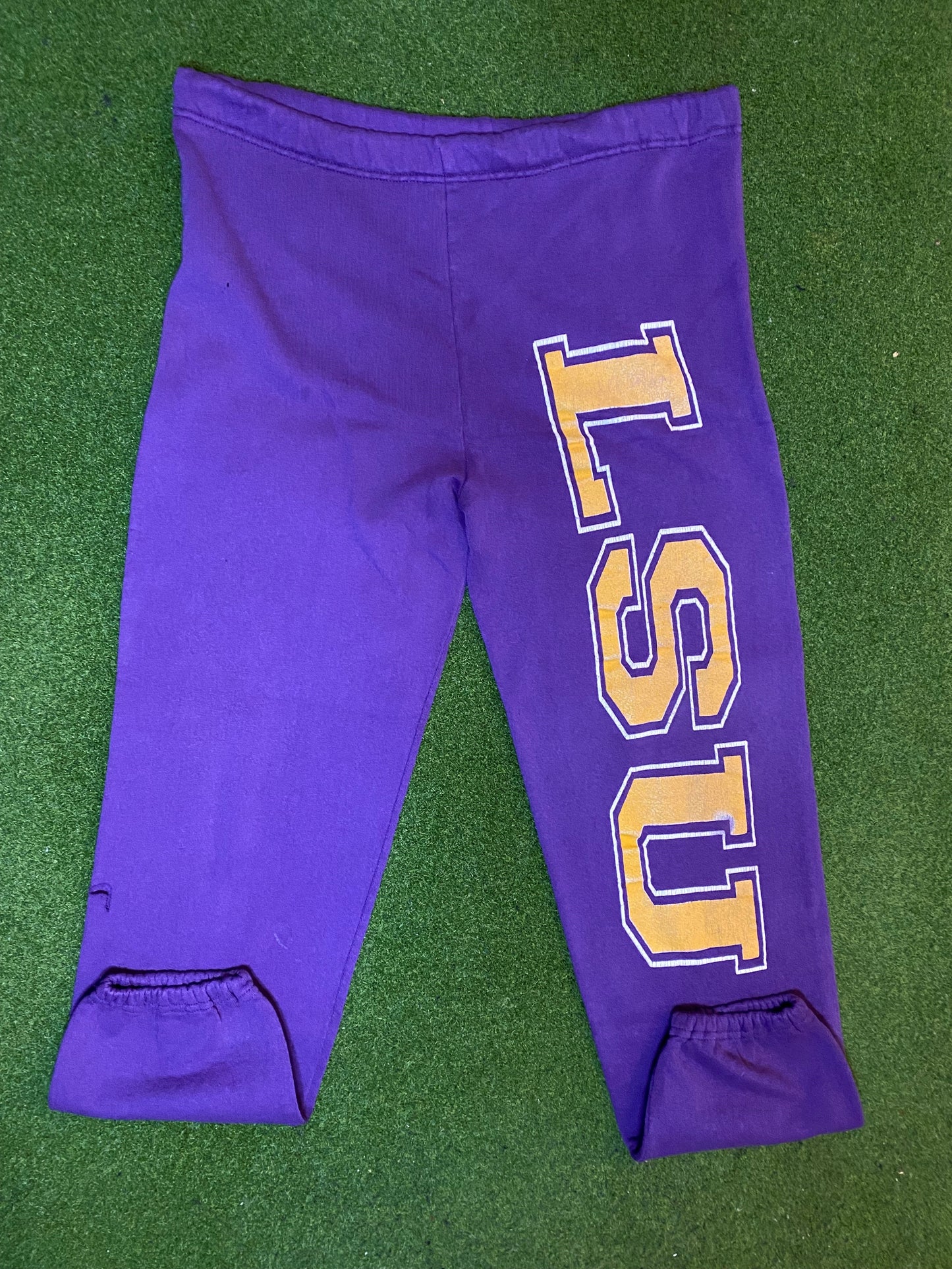 90s LSU Tigers - Vintage College Pants (Large)