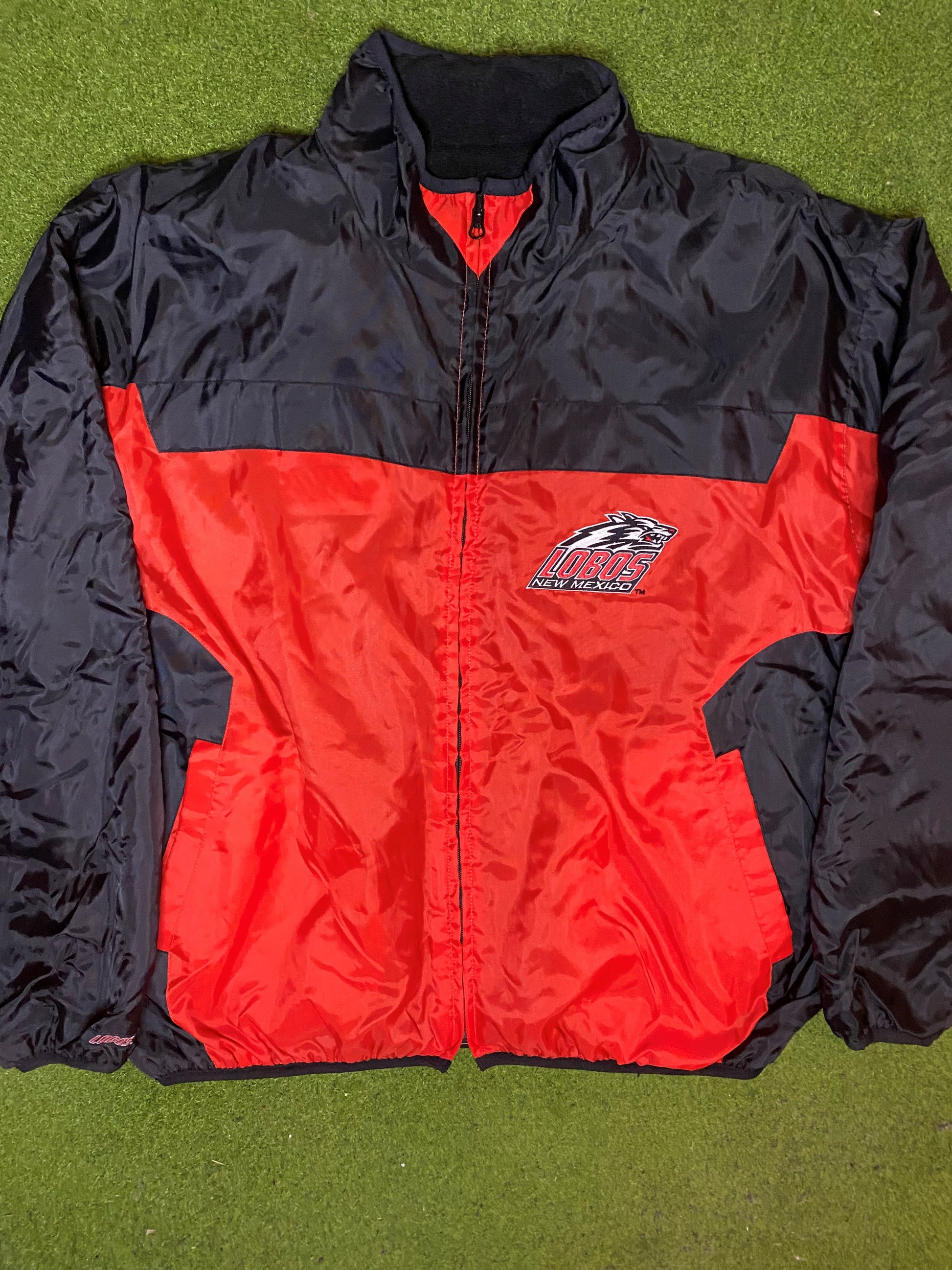 90s New Mexico Lobos - Vintage College Jacket (XL) 