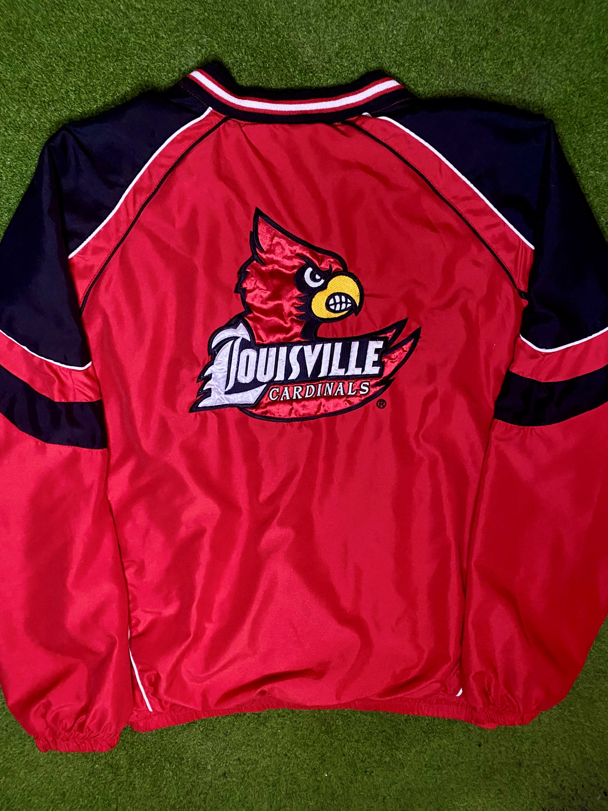 Louisville Cardinals de los 90 - Suéter universitario vintage (XL)